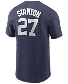 Men's Giancarlo Stanton New York Yankees Name and Number Player T-Shirt
