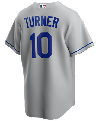 Nike Men\'s Justin Turner Los Angeles Dodgers Official Player Replica ...