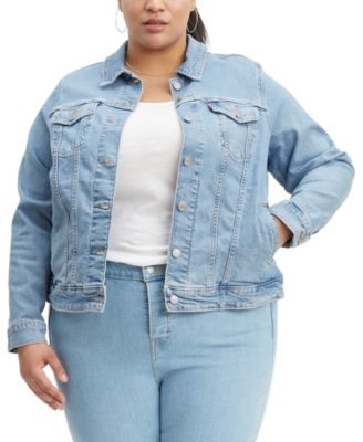 levi's plus size denim jacket