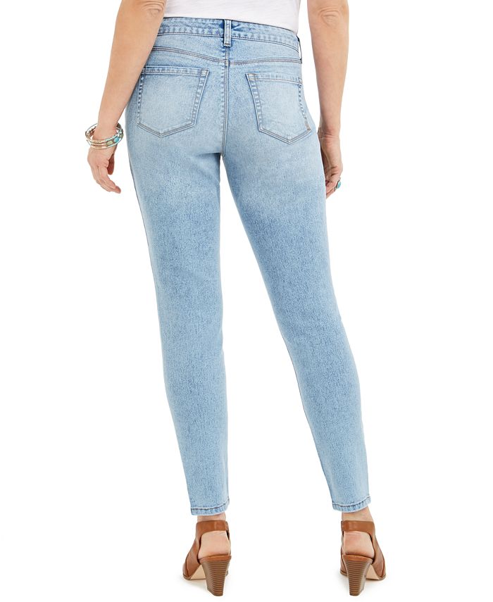 Style & Co Tummy-Control Curvy Skinny Jeans, Created for Macy's & Reviews - Jeans - Women - Macy's