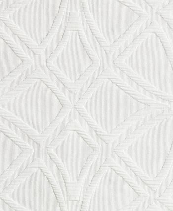Nouvelle Home - Bogart European Matalasse Coverlet Set Twin White