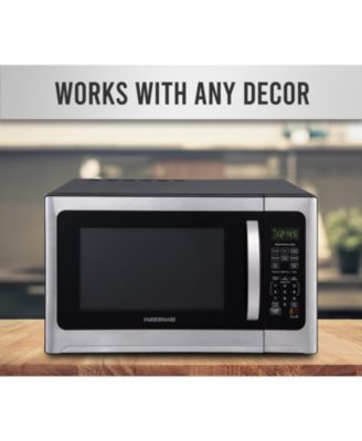 Professional FMO12AHTBKE&nbsp;1.2 Cu. Ft. 1100-Watt Microwave Oven with Sensor Cooking, Stainless Steel/Black Body Wrap