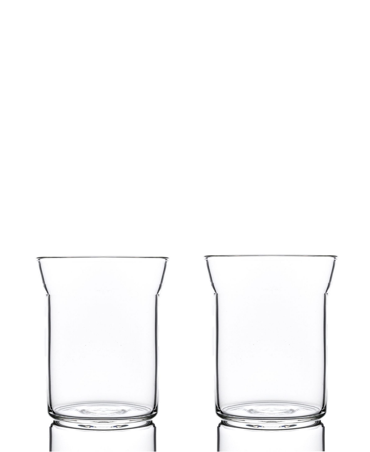Bomshbee Angle Bold Double Old Fashioned Glasses - Set of 2