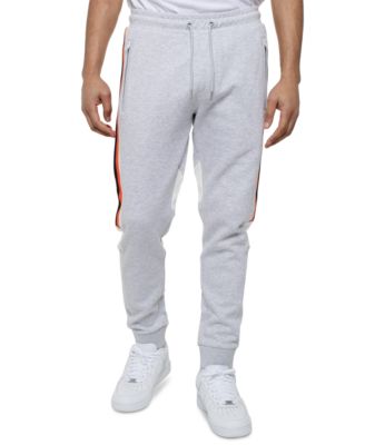 Sean John - Men's Classic-Fit Colorblocked Stripe Track Pants