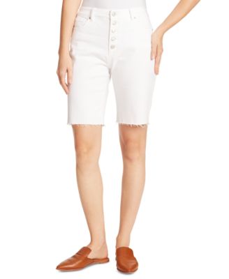 frayed bermuda shorts