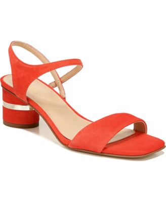 franco sarto red sandals