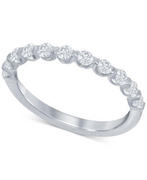 image of Diamond Bubble Band (1/2 ct. t.w.) in 14k White Gold