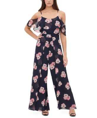 tommy hilfiger floral jumpsuit