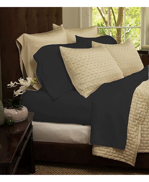 Tagco Usa Luxury Home Rayon And Microfiber Bed Sheets Set