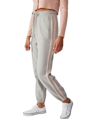 cotton on high waisted track pants