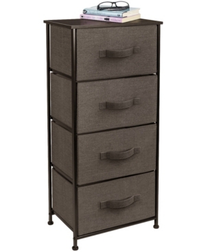 Sorbus Nightstand Chest with 4 Drawers