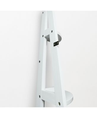 5-Shelf Corner Ladder Bookcase