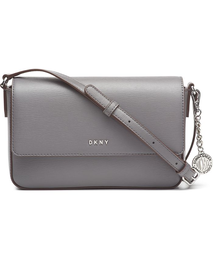 DKNY Bryant Leather Flap Crossbody, Created for Macy's Macy's