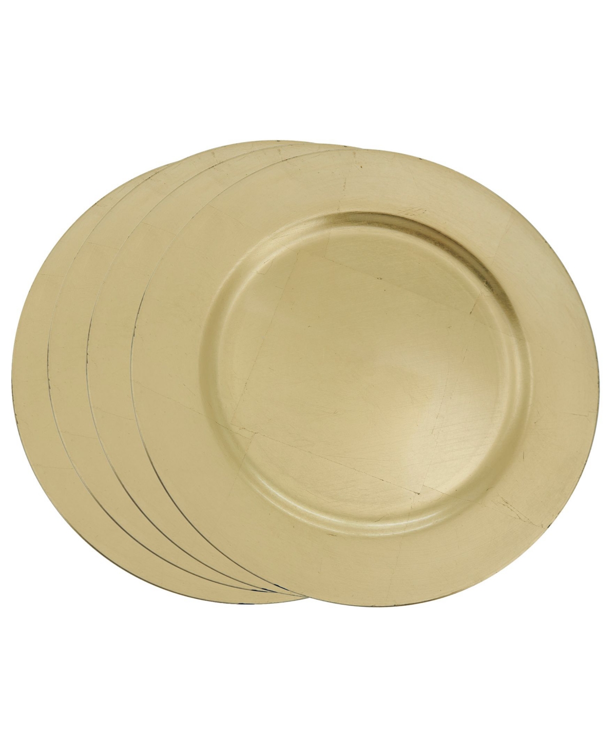 Saro Lifestyle Classic Design Charger Plate Set of 4