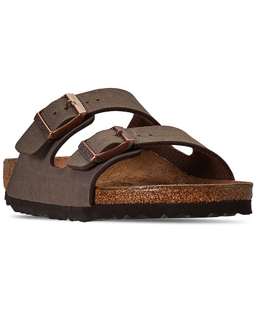 Birkenstock Women S Arizona Birkibuc Casual Sandals From Finish Line Reviews Finish Line Athletic Sneakers Shoes Macy S