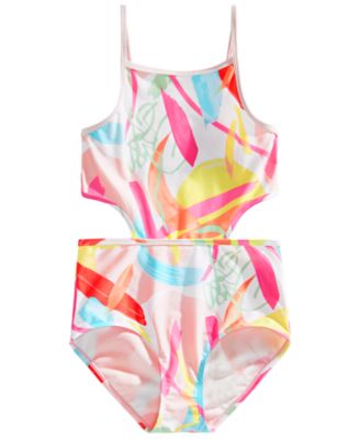 macy's white bathing suit