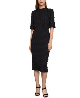 jacquard dress midi