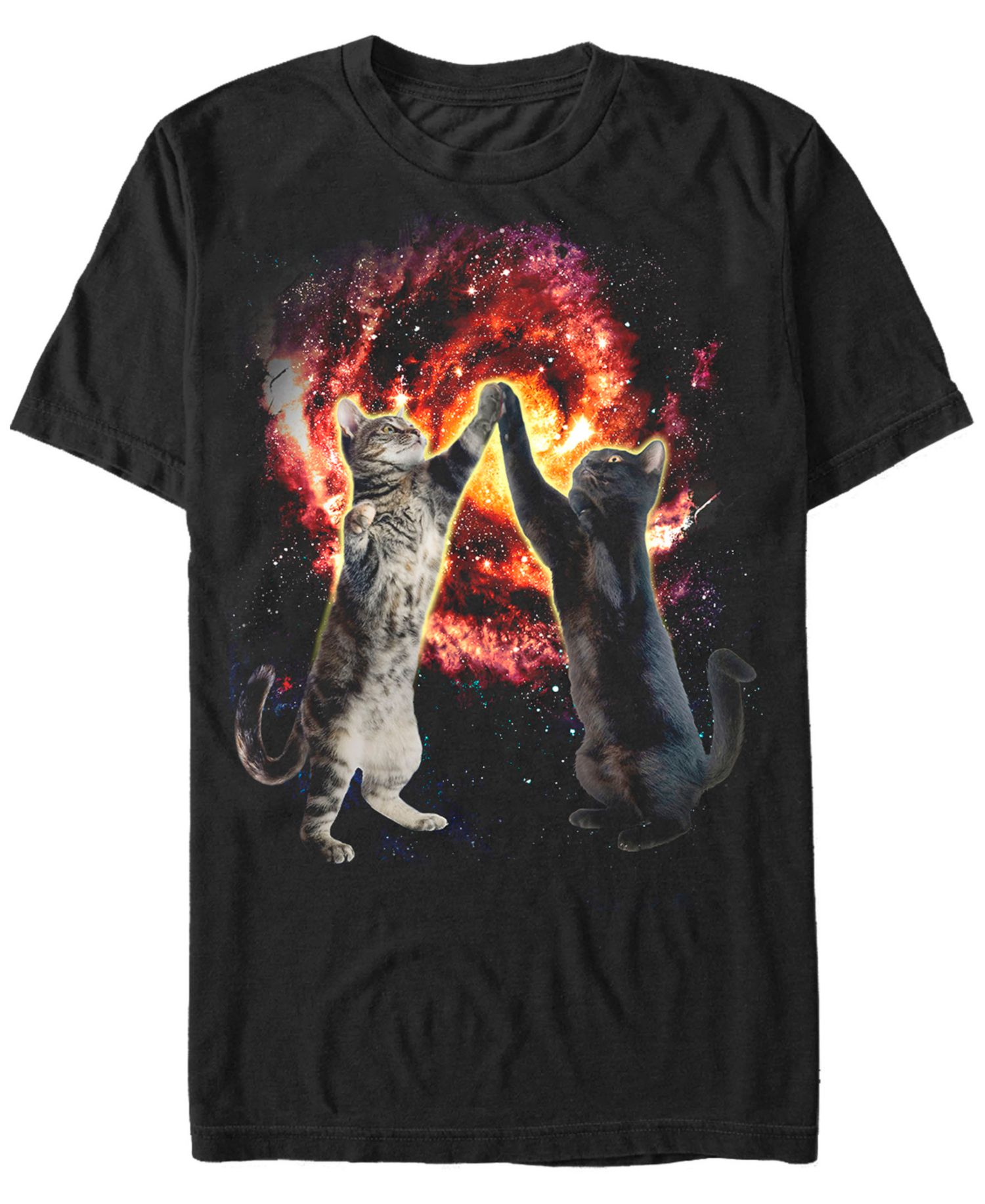 Men's Cat Bang Short Sleeve Crew T-shirt