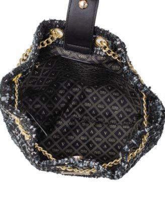 Vera Isabella Backpack Vera Bradley Campus Backpack Sea Air Floral Blue Embroidery  main image 4