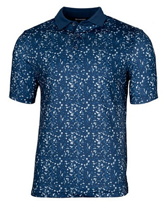 Cutter & Buck Men's Forge Particle Print Polo Shirt - Macy's