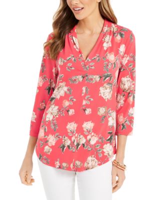 red blouses macys