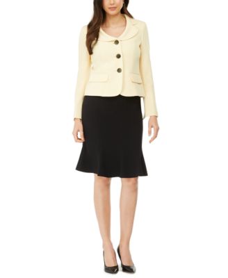 macy's petite skirt suits