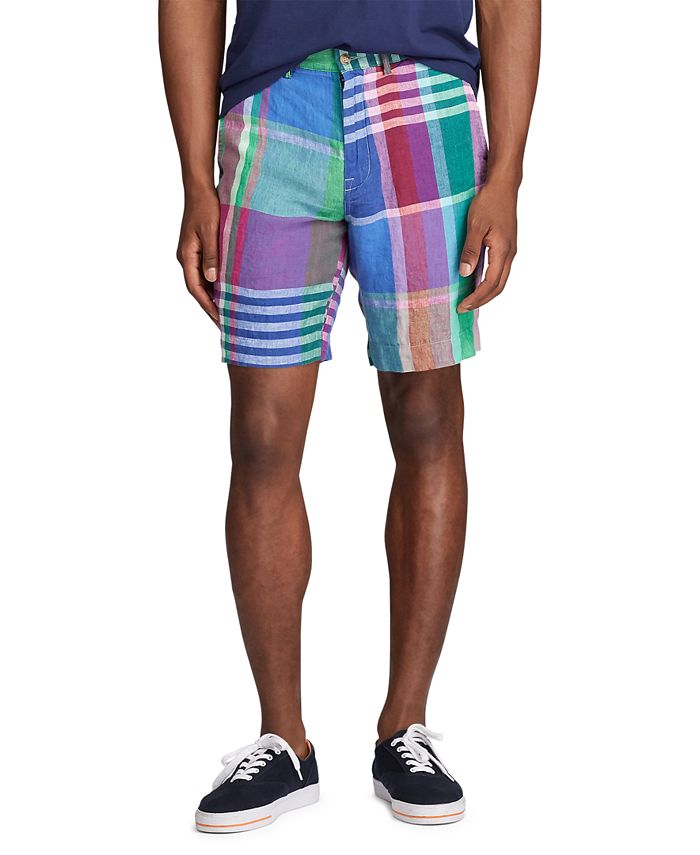 Polo cheap madras shorts