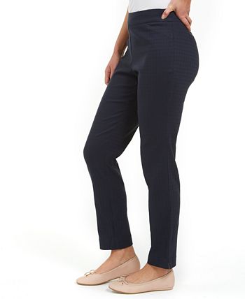 Charter Club Jacquard Pull-On Pants, Created for Macy's - Macy's