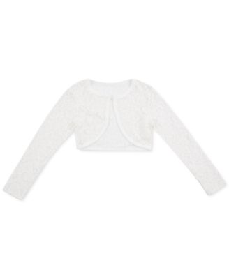 Speechless - Little Girls Lace Cardigan Sweater