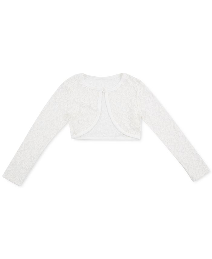 Speechless Toddler Girls Lace Cardigan Sweater Macy's
