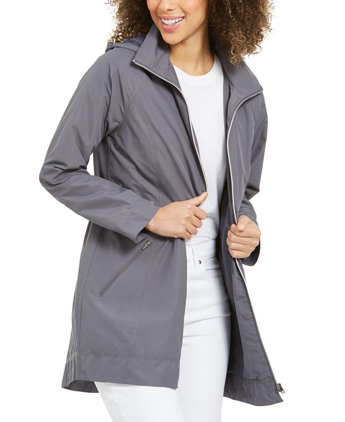 Style and co hooded anorak jacket discount