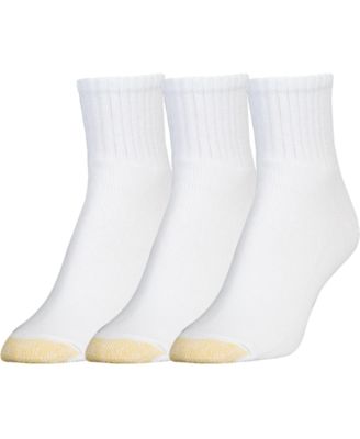 Gold Toe - Women's 3-Pk. Extended AQUAFX Quarter Socks