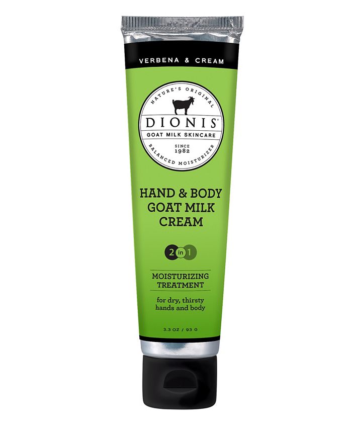Dionis Verbena & Cream Hand & Body Goat Milk Cream Macy's