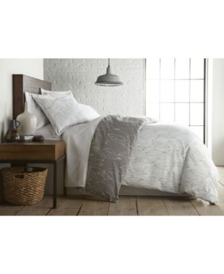 Southshore Fine Linens Modern Foliage Ultra Soft Duvet Cover Set, King
