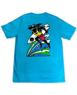 MAUI AND SONS MAUI AND SONS MEN'S RUNNING SHARKMAN GRAPHIC T-SHIRT
