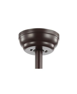 Joanna 52" 3-Light Bronze Crystal Led Ceiling Fan with Remote