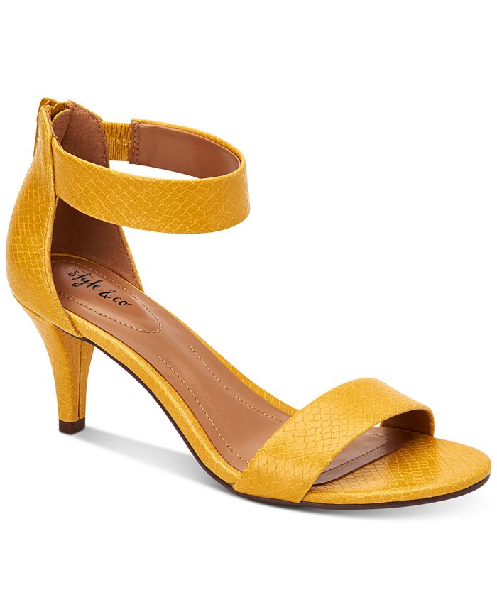 Style & Co Paycee Two-Piece Dress Sandals, Created for Macy's & Reviews -  Sandals - Shoes - Macy's