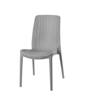 Lagoon Rue Stackable Rattan Dining Chair Set of 4