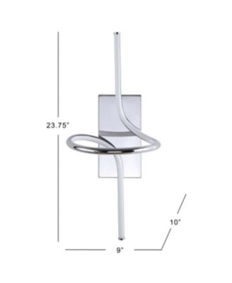Sketch 9" Minimalist Integrated Led Vanity Light Sconce