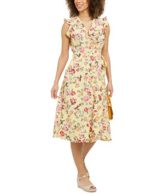 Macys Floral Wrap Dress Cheap Sale, UP TO 66% OFF | www.loop-cn.com