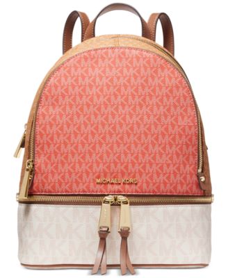 michael kors pink mini backpack
