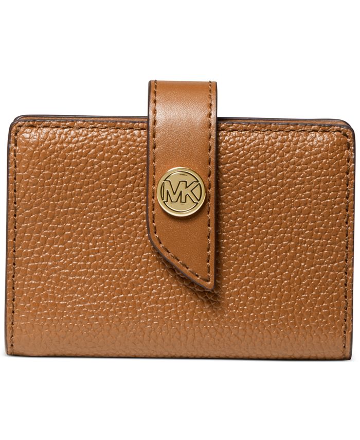 Michael Kors Tab Leather Card Case & Reviews - Handbags & Accessories -  Macy's