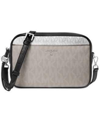 michael kors gray crossbody purse