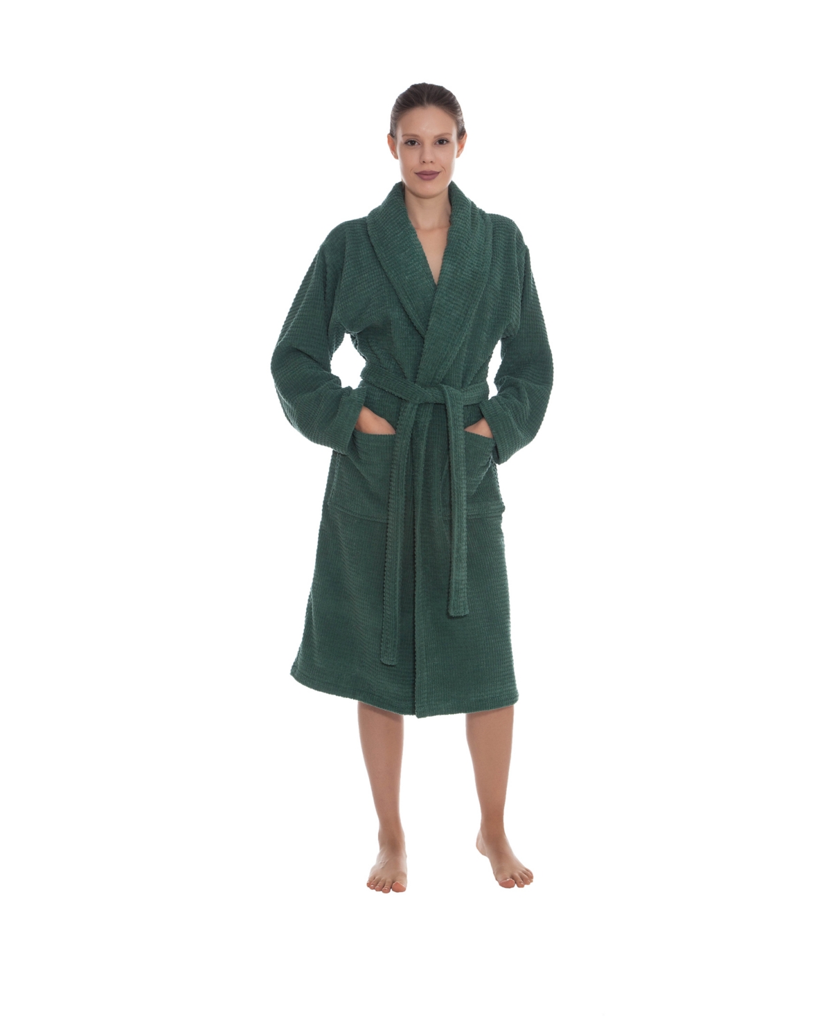 Ozan Premium Home Sorano Unisex Turkish Cotton Bath Robe