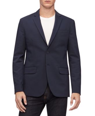 calvin klein 2 button blazer