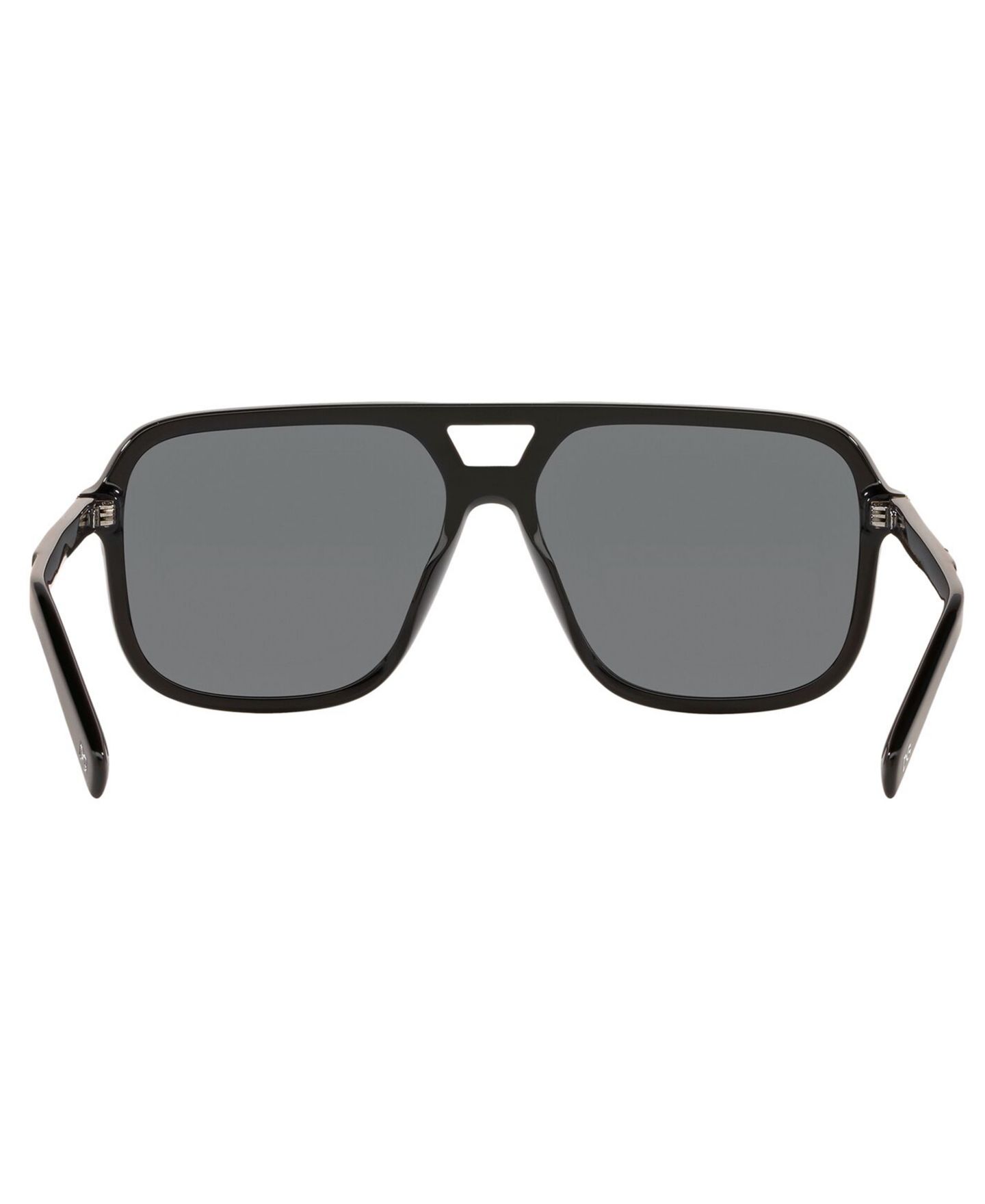 Женские солнцезащитные очки Dolce&Gabbana Polarized Sunglasses, DG4354 58, цвет: Чёрный / Серый — фото 5