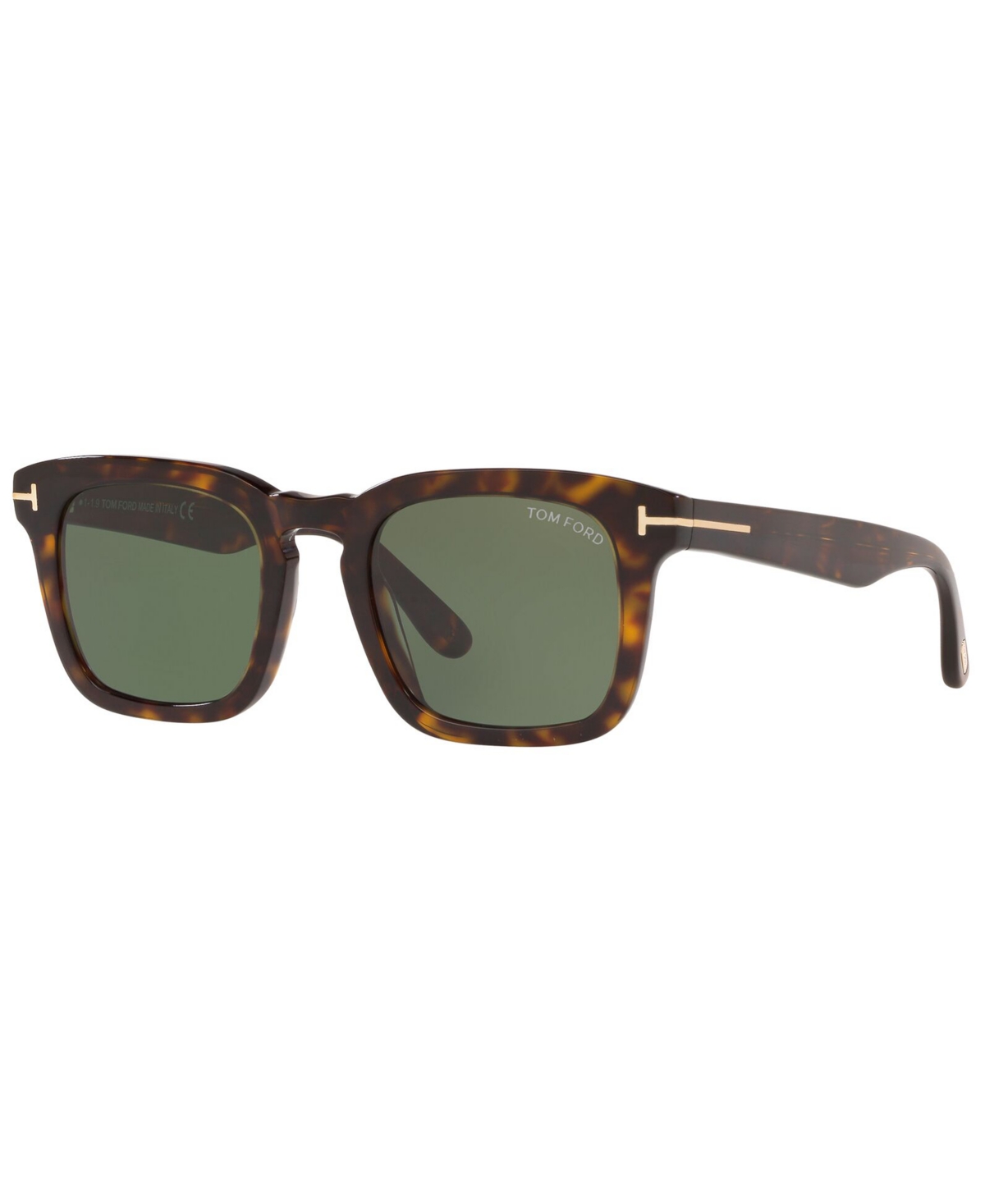 Tom Ford Men's Sunglasses, Tr001097 In Tortoise,green