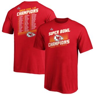 Authentic NFL Apparel Big Boys Kansas City Chiefs Super Bowl LIV Champ ...