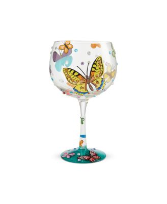 Enesco Designs By Lolita You Crack Me Up Décoration Miniature à Suspendre Pour Verre à Vin, 10,4 Cm, Multicolore