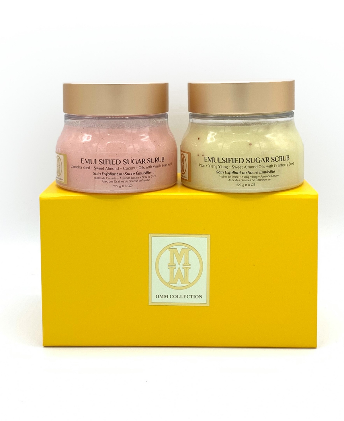 Omm Collection 2pc Sugar Scrub Set